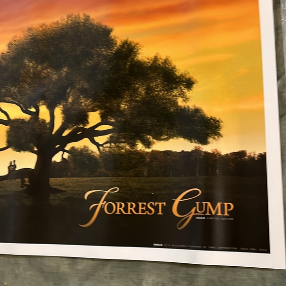 Forrest Gump 16x20 LE Movie Poster + coaster NEW - Picture 7 of 9